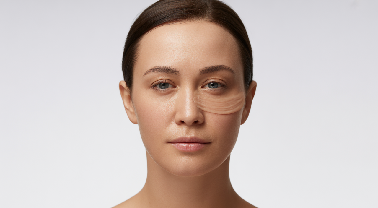 Woman receiving Botox or dermal filler treatment at Organic Skin Studio in Sacramento