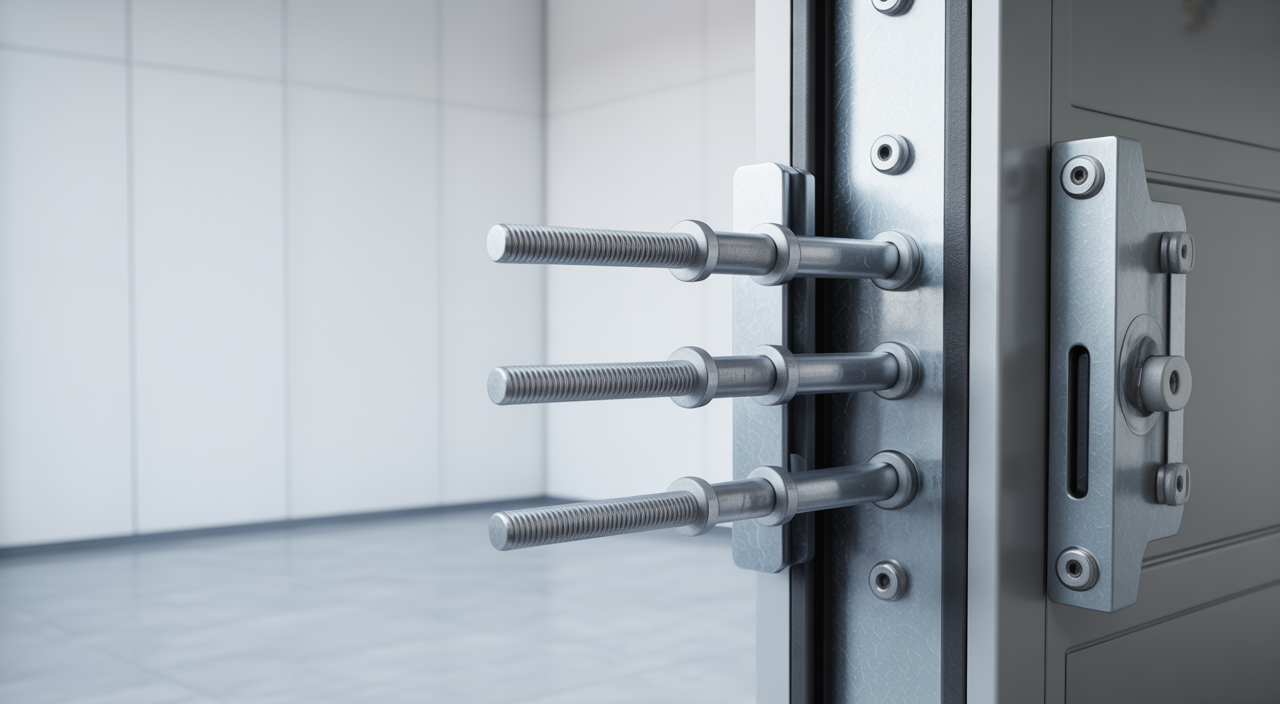 Steel security door providing unbeatable protection