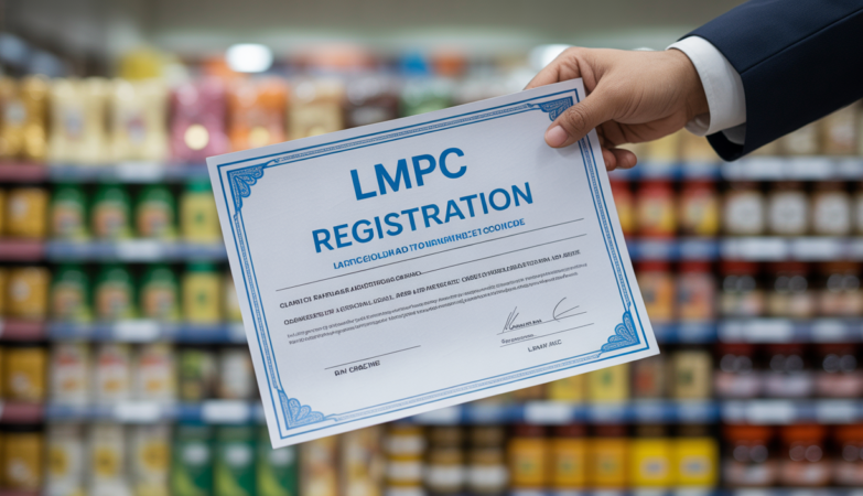 LMPC registration certificate for Indian businesses, emphasizing legal compliance for packaged commodities and fair trade practices.